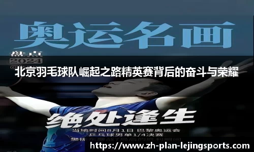 北京羽毛球队崛起之路精英赛背后的奋斗与荣耀
